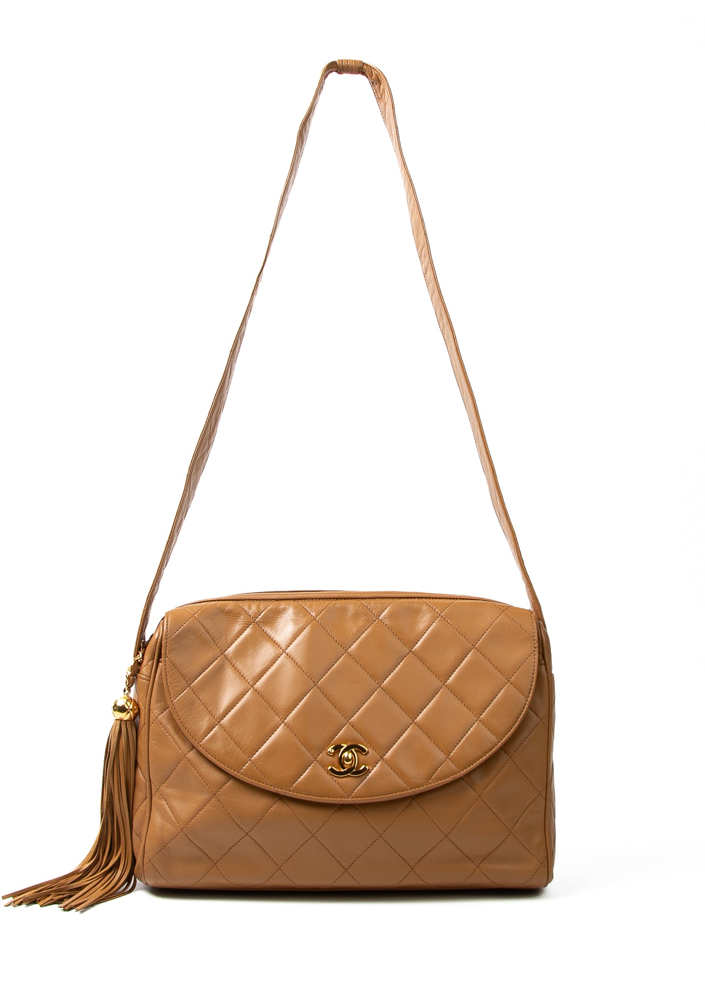 Chanel CC Quilted front pocket