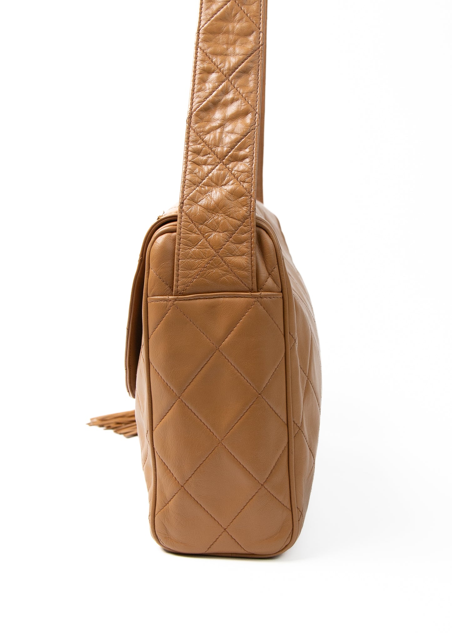 Chanel CC Quilted front pocket