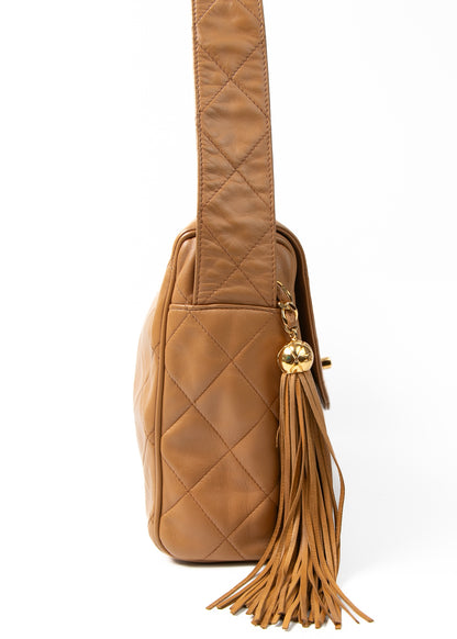 Chanel CC Quilted front pocket
