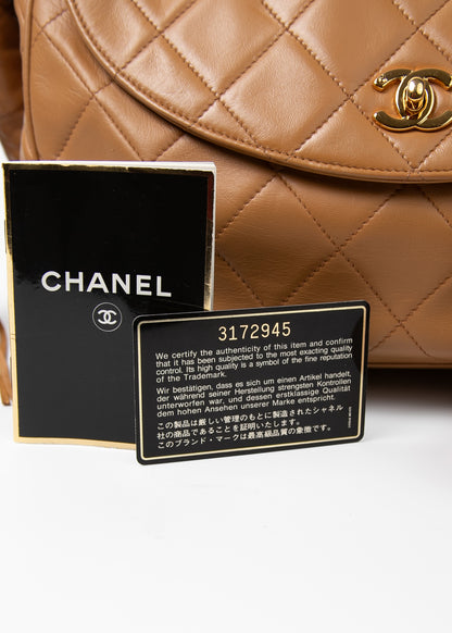 Chanel CC Quilted front pocket