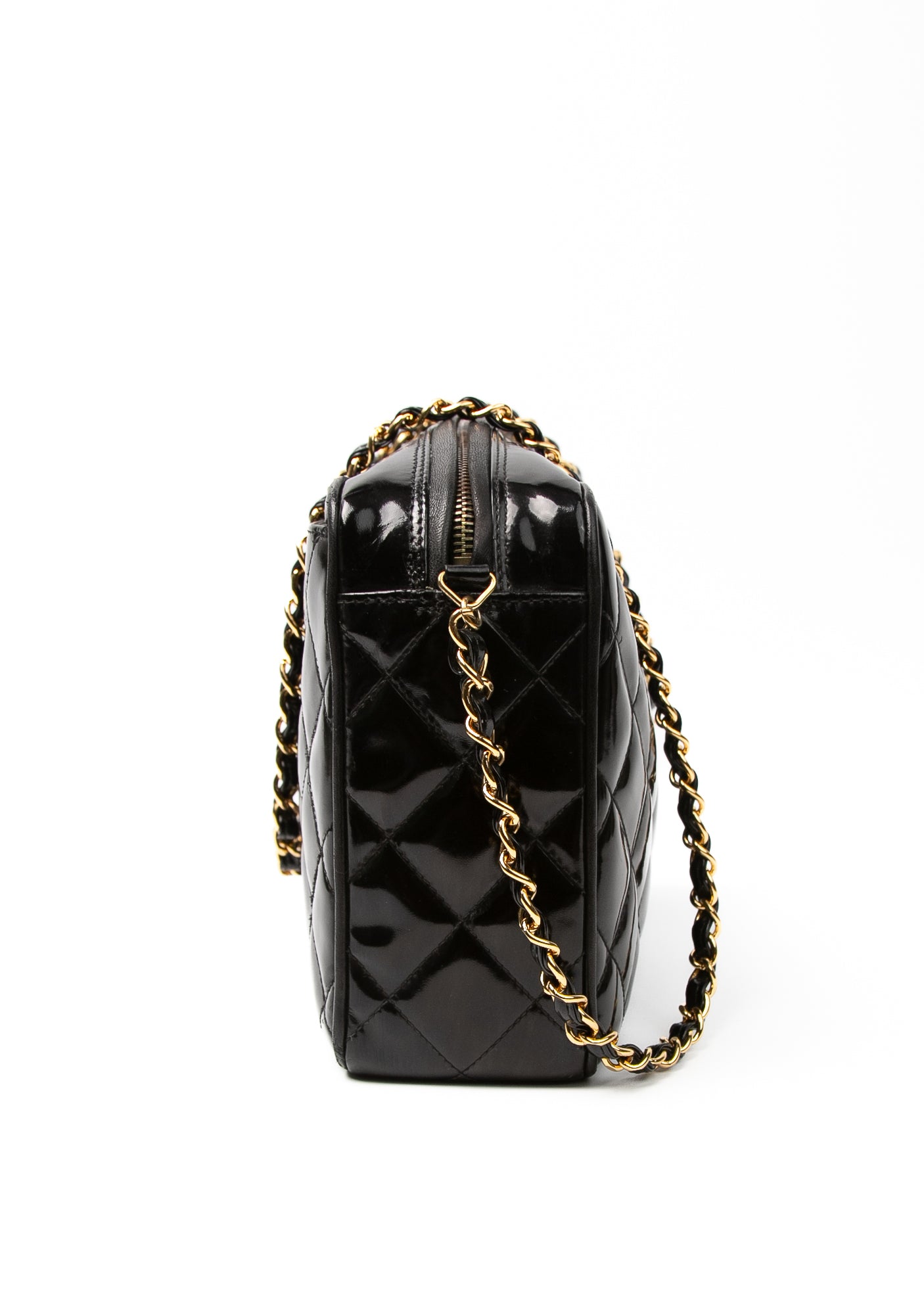 Chanel Quilted Camera Bag