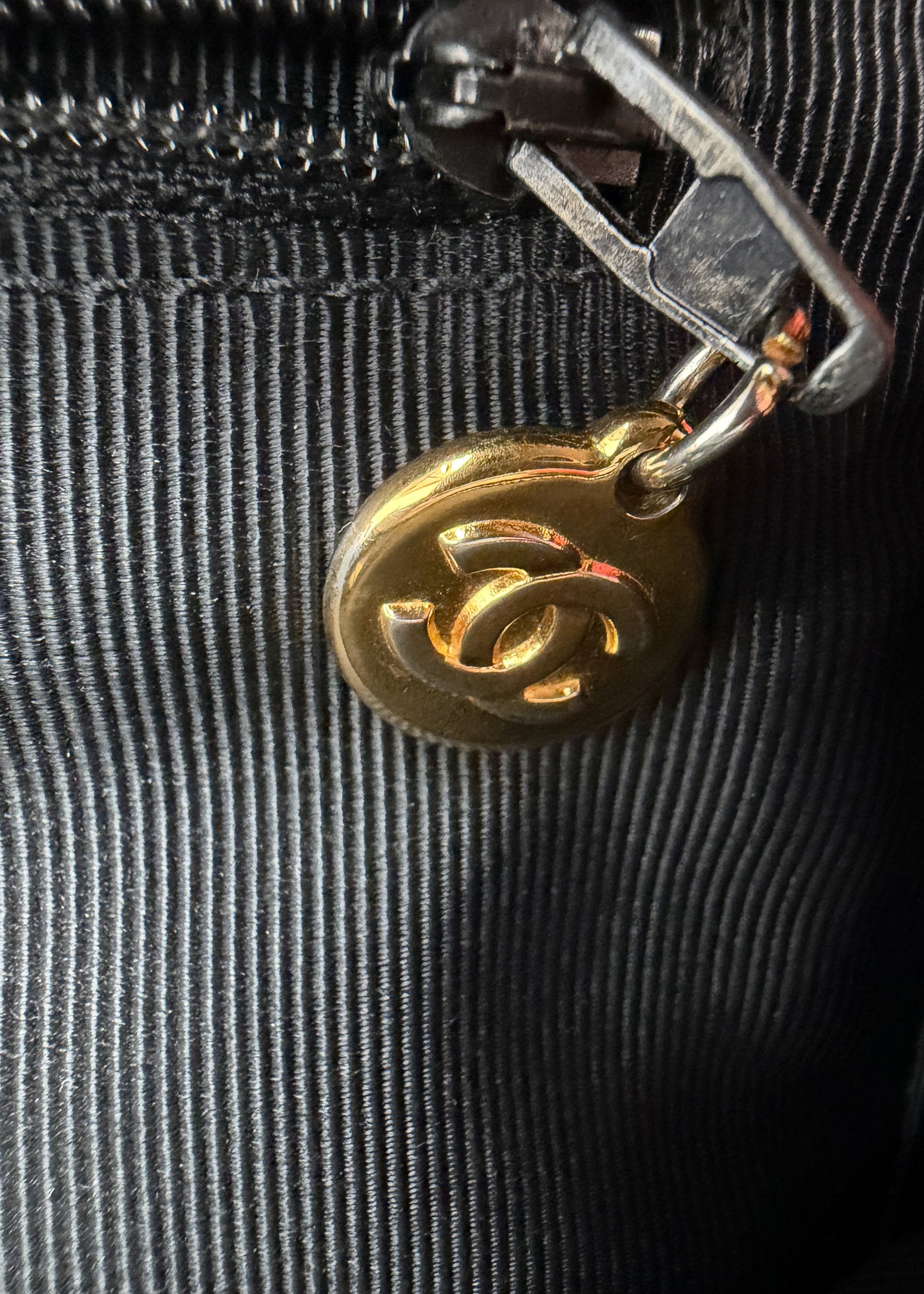 Chanel Lambskin Front Pocket