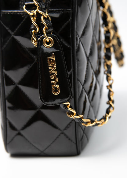 Chanel Quilted Camera Bag