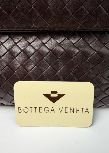 Bottega Veneta Intrecciato Shoulder Brown