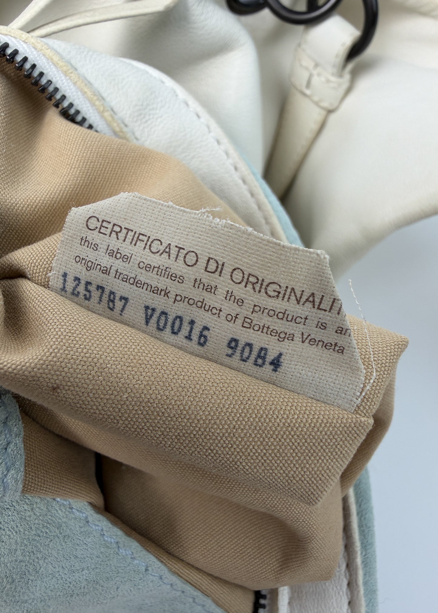 Bottega Veneta Hobo white