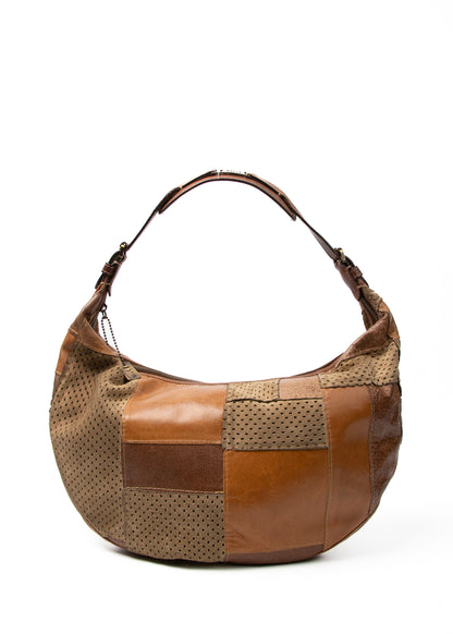 Dior Brown Perforated Boho