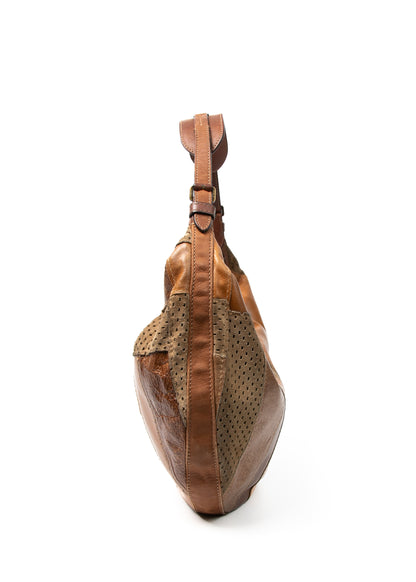 Dior Brown Perforated Boho