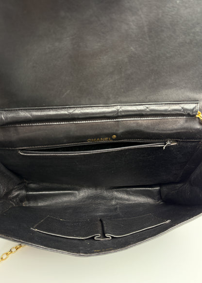 Chanel Vintage Lambskin Clutch Bag
