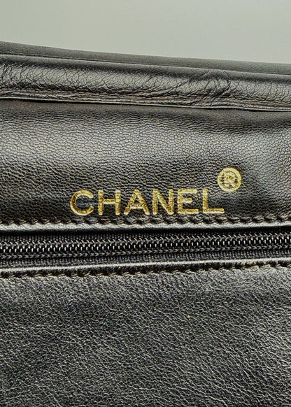 Chanel Vintage Lambskin Clutch Bag