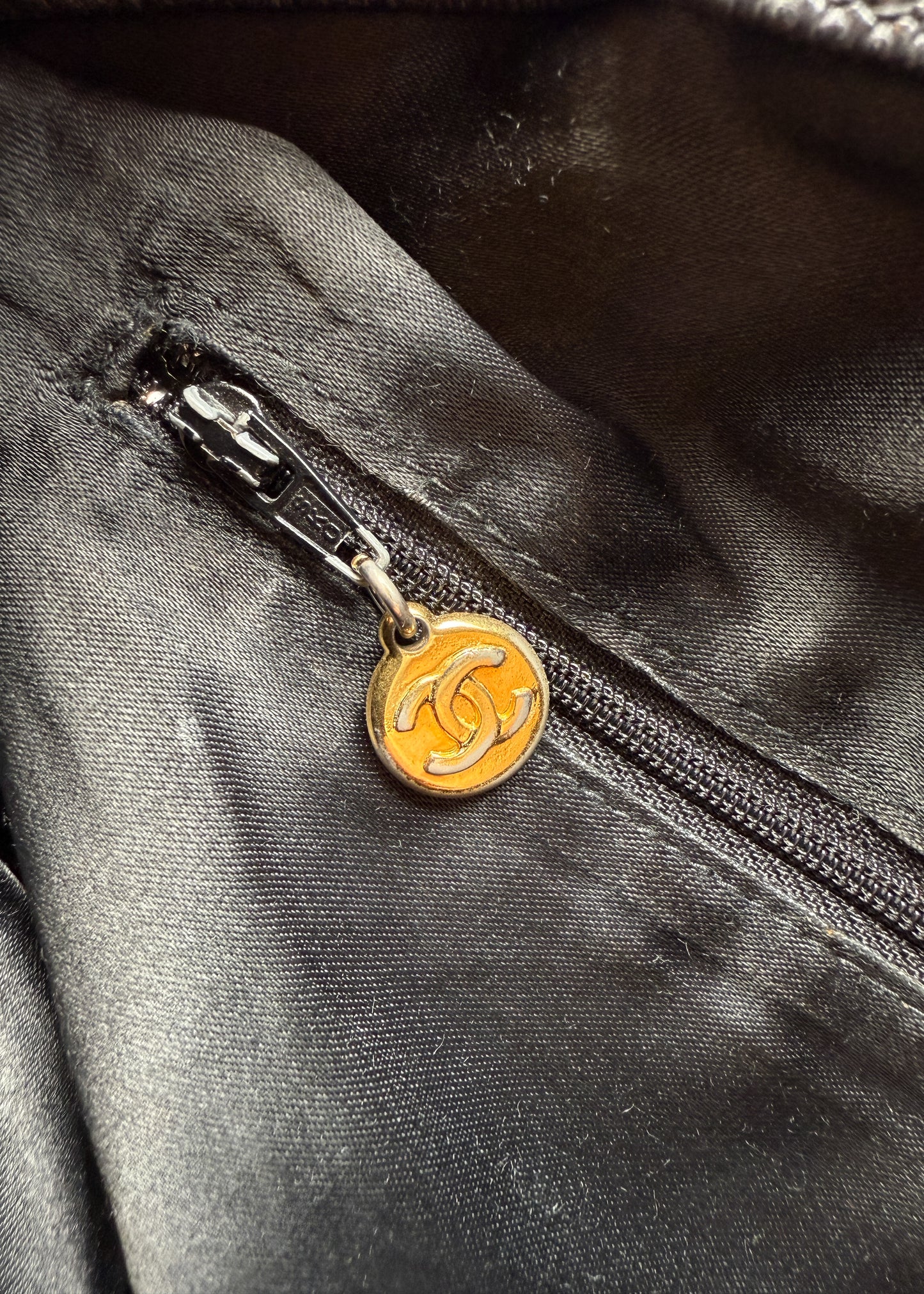 Chanel Vintage Front Pocket Caviar