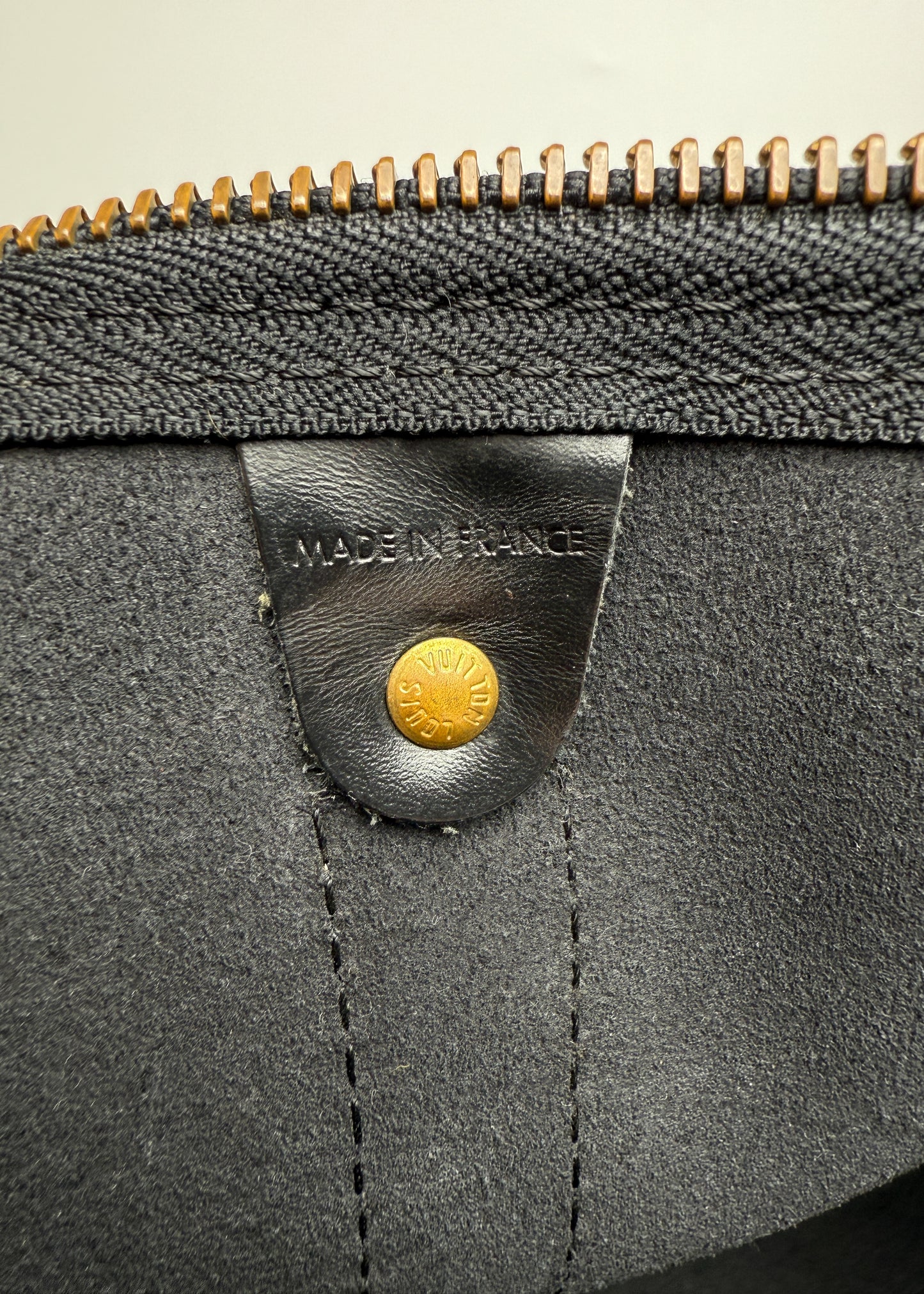 Louis Vuitton Keepall Epi Black