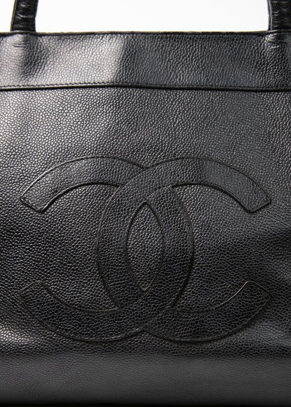 Chanel CC Open Caviar Tote