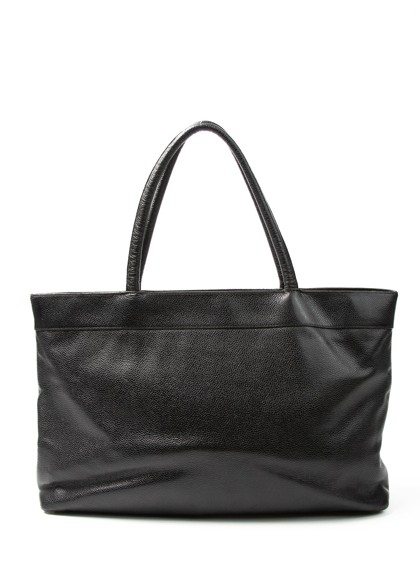 Chanel CC Open Caviar Tote