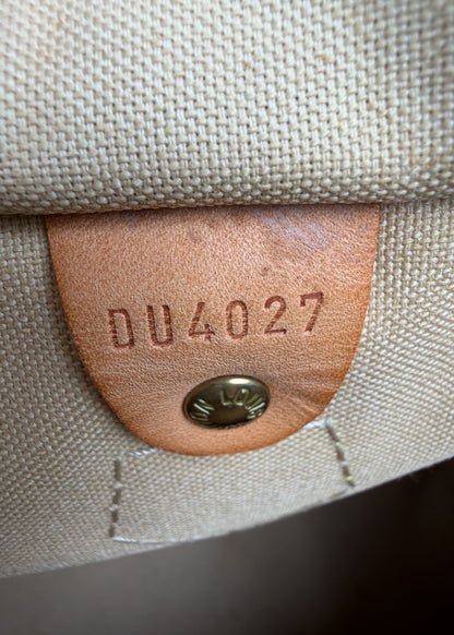 LV Speedy 30 Damier Azur