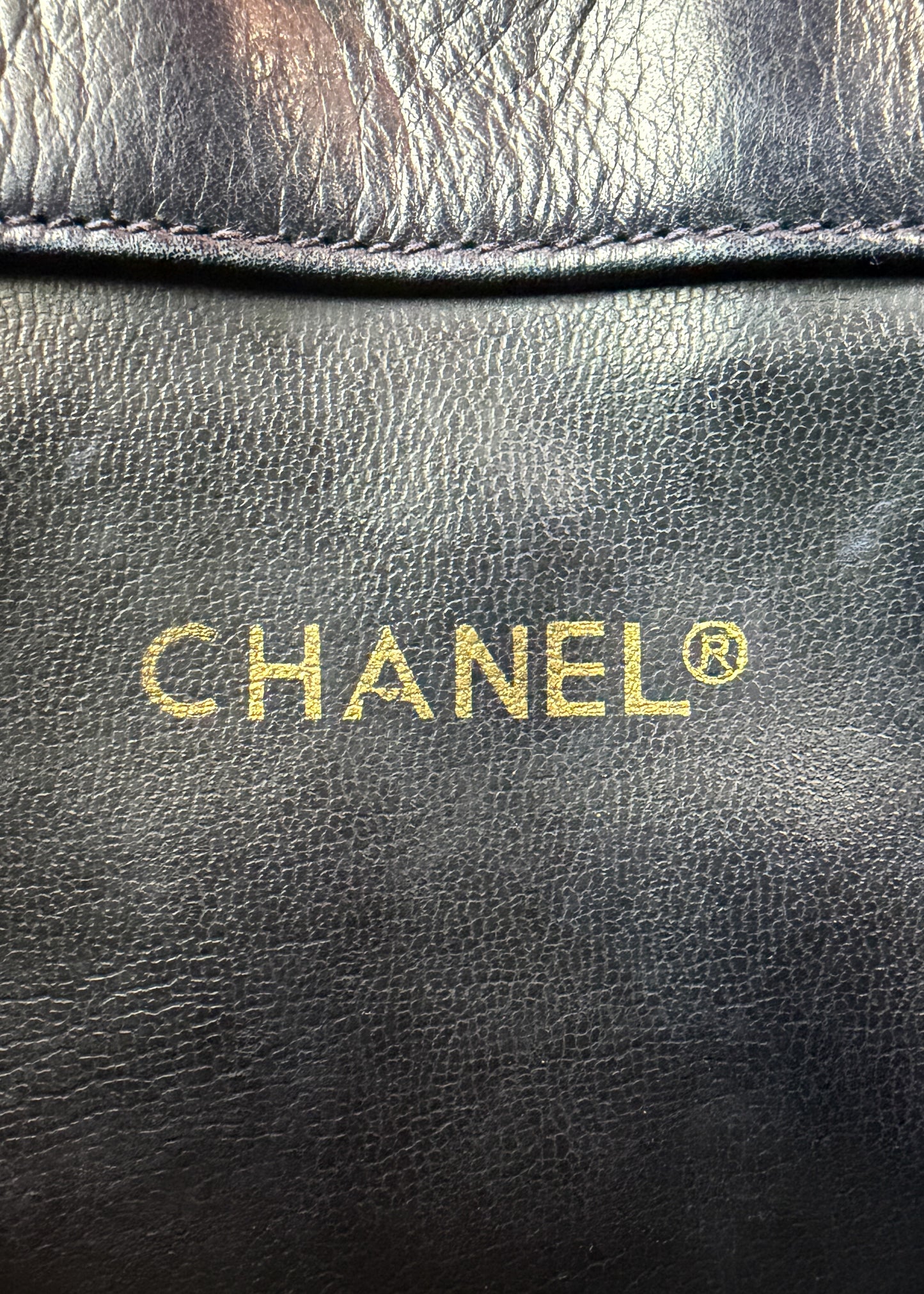 Chanel CC Single Chain Navy