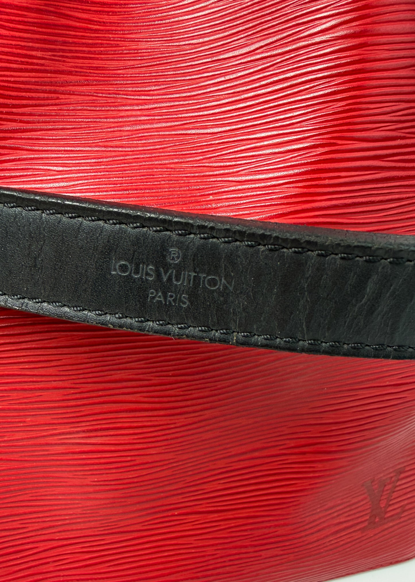 Louis Vuitton Petit Noe Epi Red/Black