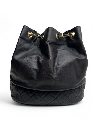 Chanel Drawstring Bucket Bag