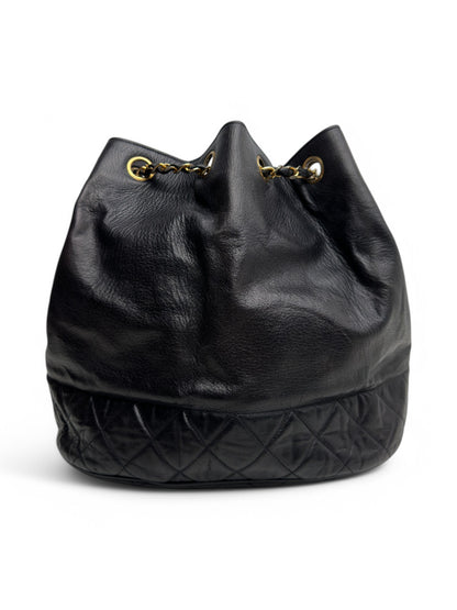 Chanel Drawstring Bucket Bag