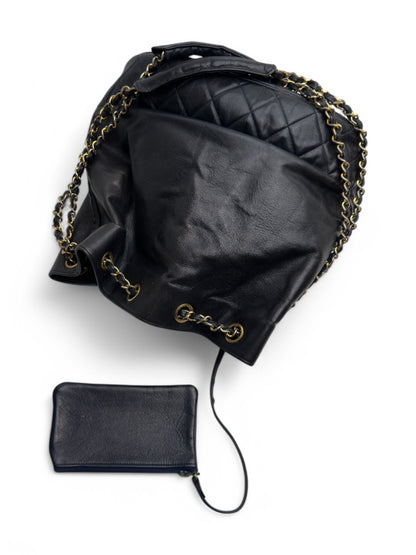 Chanel Drawstring Bucket Bag