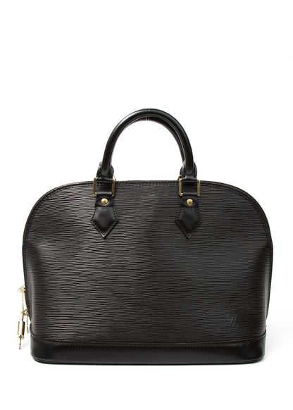 Louis Vuitton Alma Epi Black