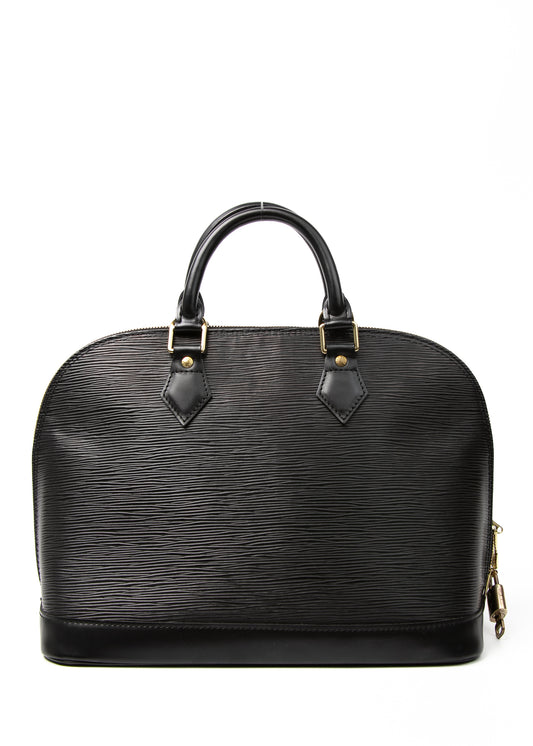 Louis Vuitton Alma Epi Black