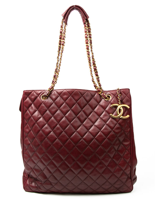Chanel CC Quilted Big Tote