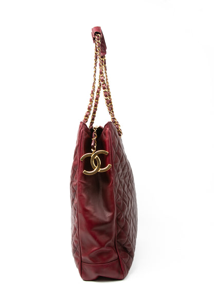 Chanel CC Quilted Big Tote