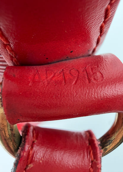 Louis Vuitton Petit Noe Epi Red