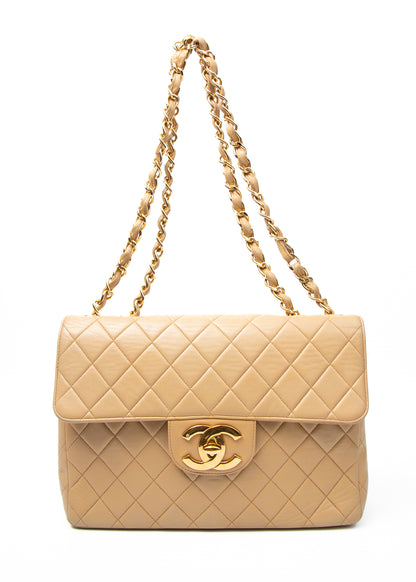 Chanel Jumbo XL Camel