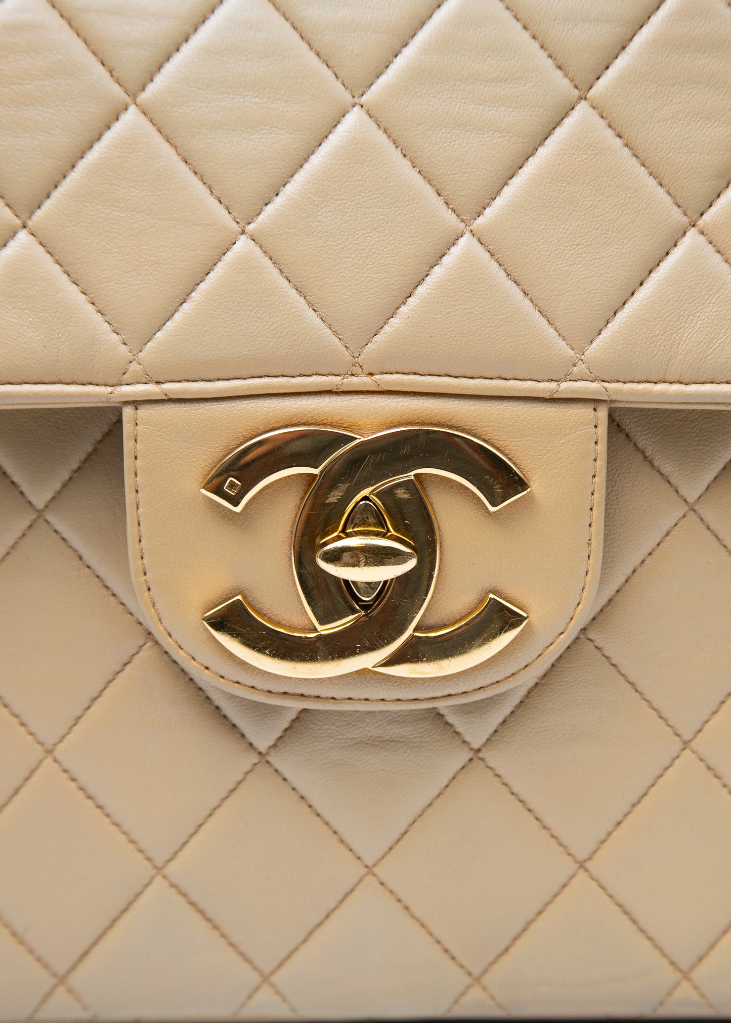 Chanel Jumbo XL Camel