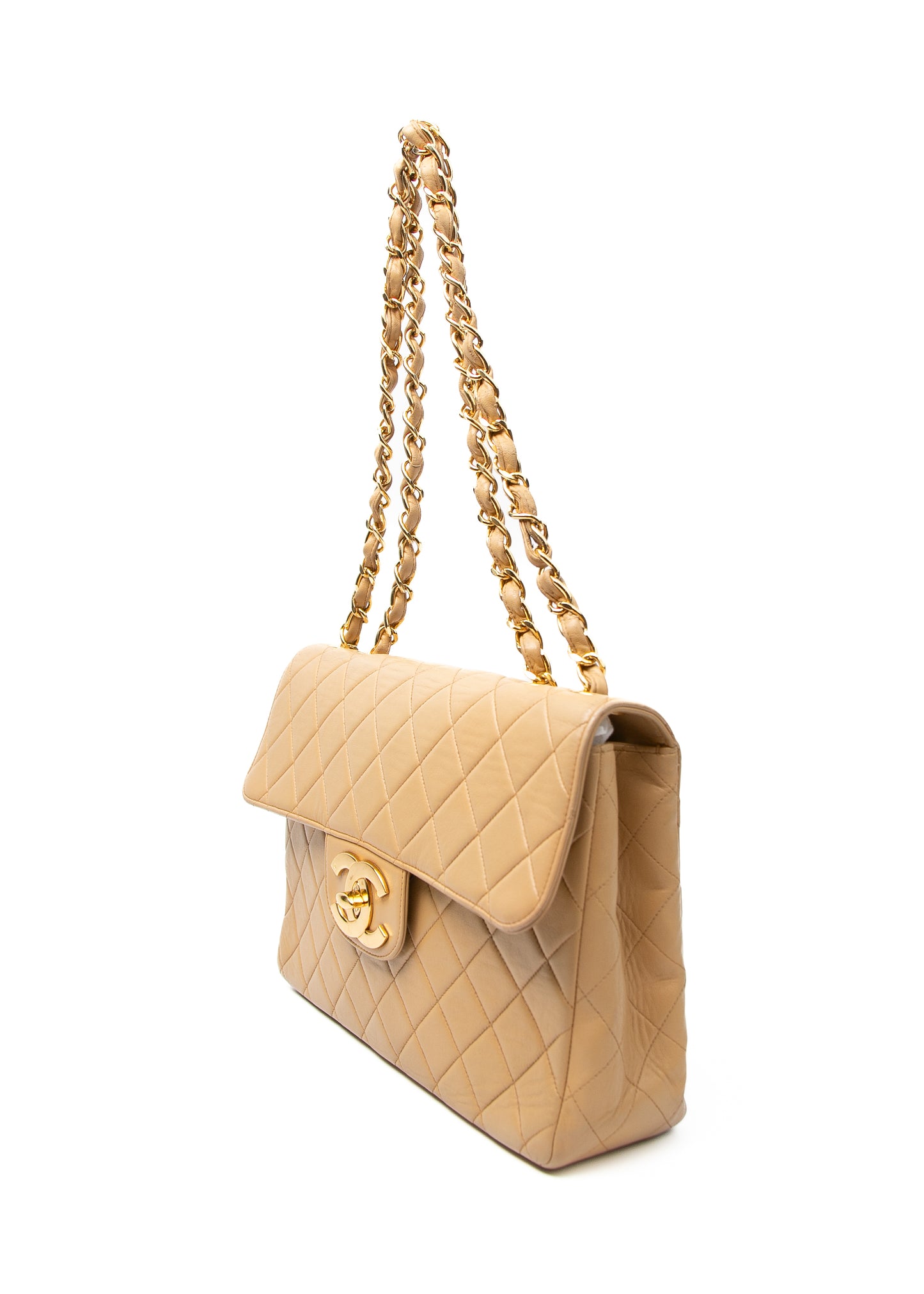 Chanel Jumbo XL Camel