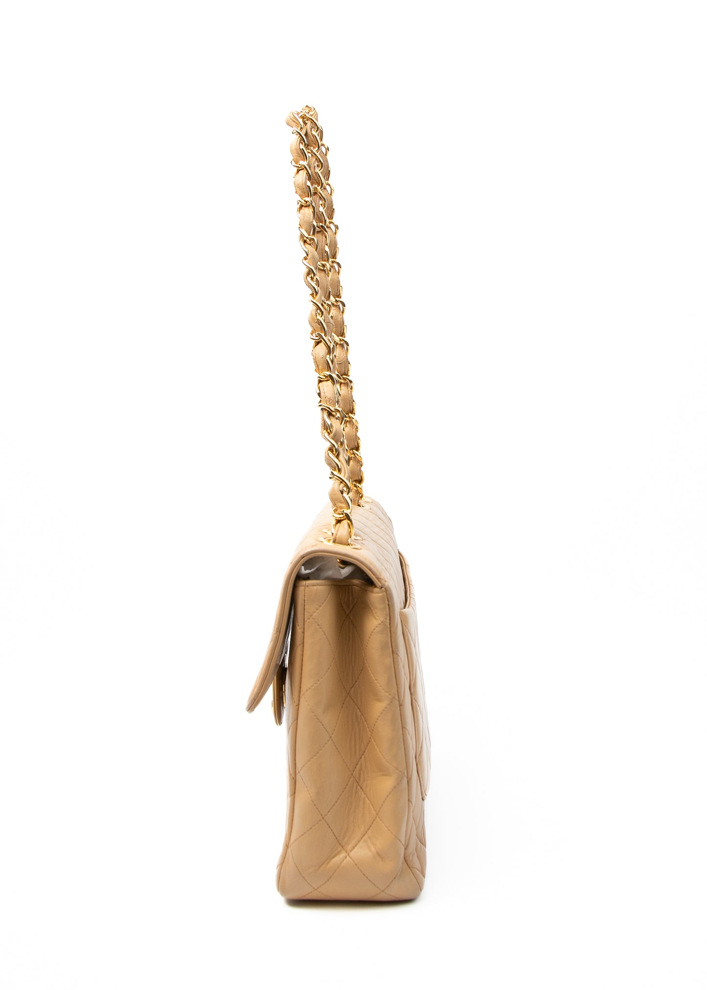 Chanel Jumbo XL Camel
