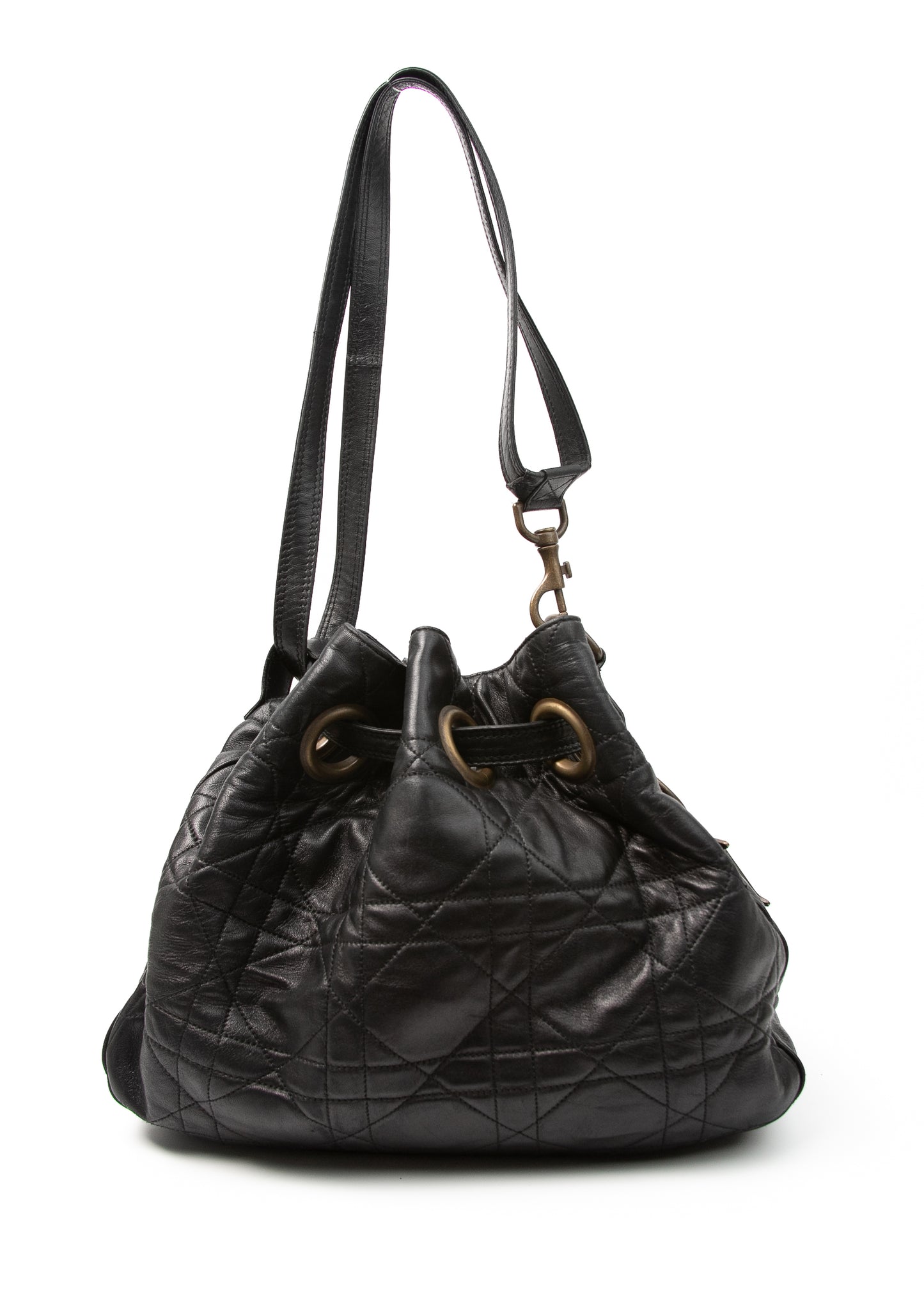 Dior Cannage Logo Motif Drawstring