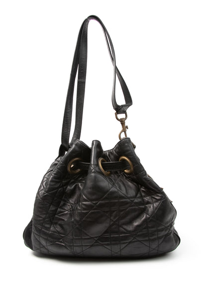 Dior Cannage Logo Motif Drawstring