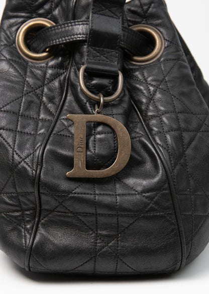 Dior Cannage Logo Motif Drawstring