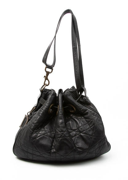 Dior Cannage Logo Motif Drawstring