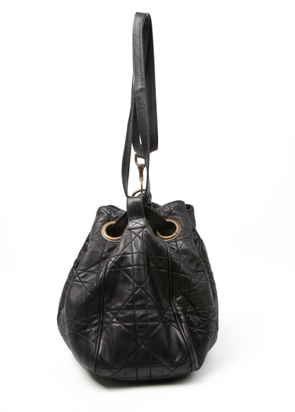 Dior Cannage Logo Motif Drawstring