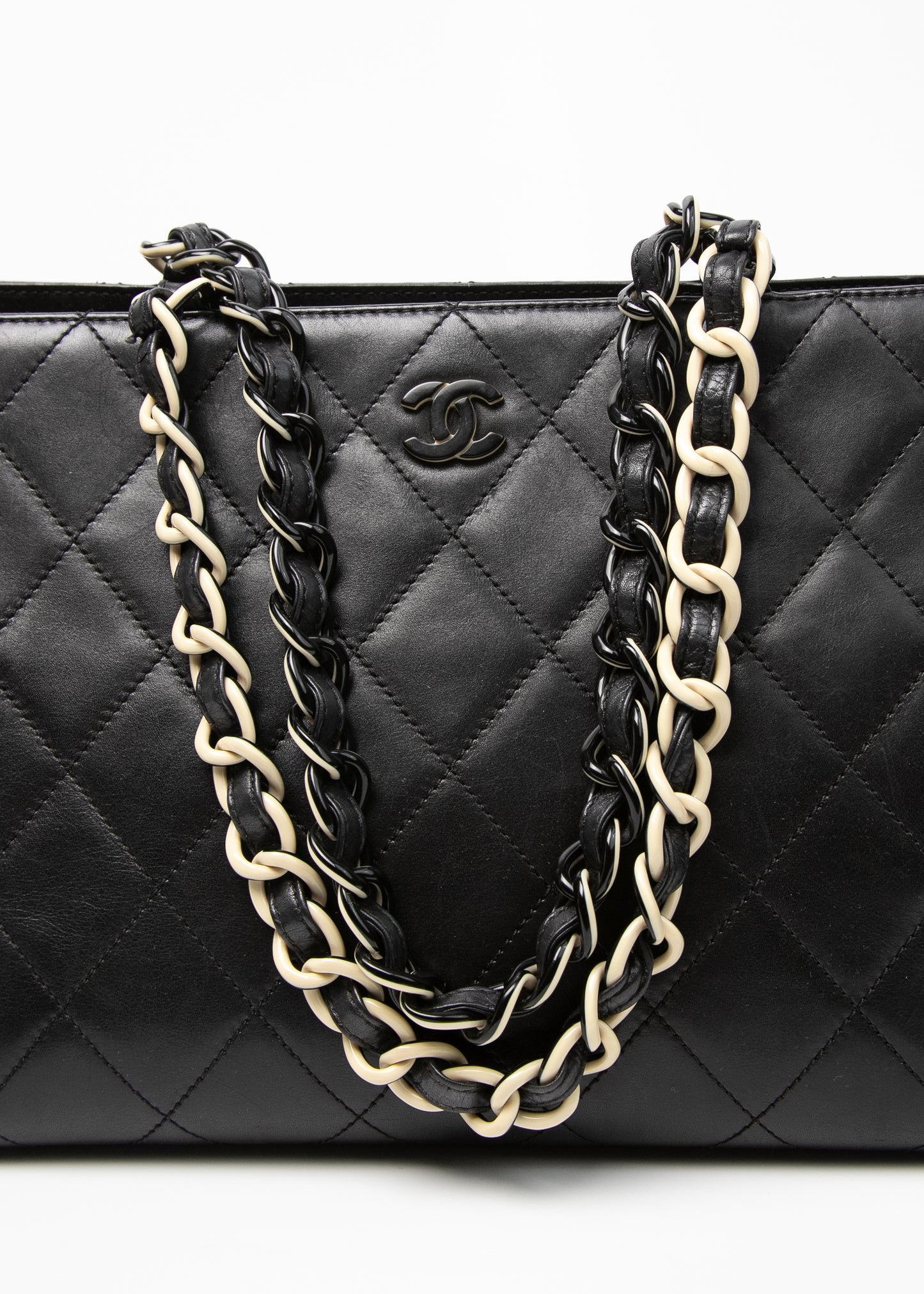 Chanel Lambskin Bicolor