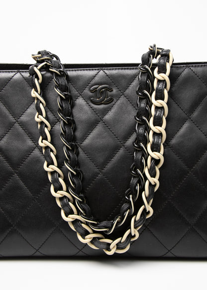 Chanel Lambskin Bicolor