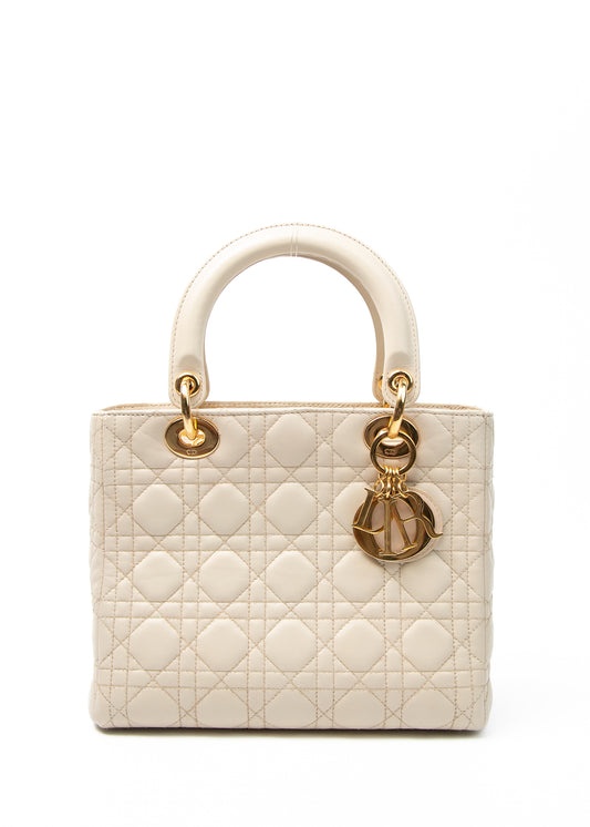Lady Dior Medium Beige