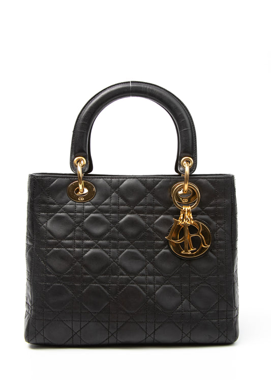 Lady Dior Medium Black