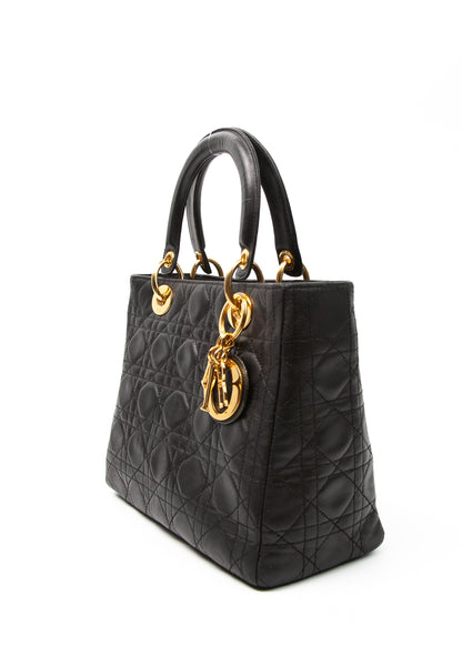 Lady Dior Medium Black