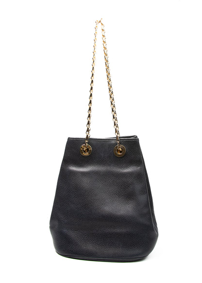 Celine Mini Leather Bucket