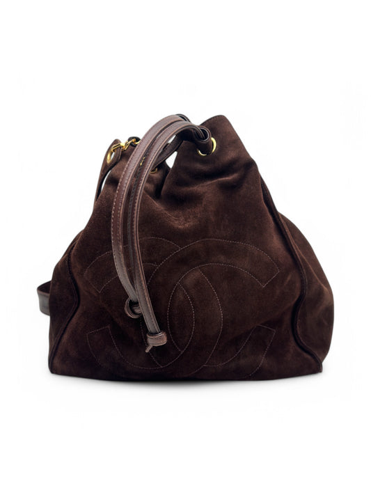 Chanel Suede Bucket