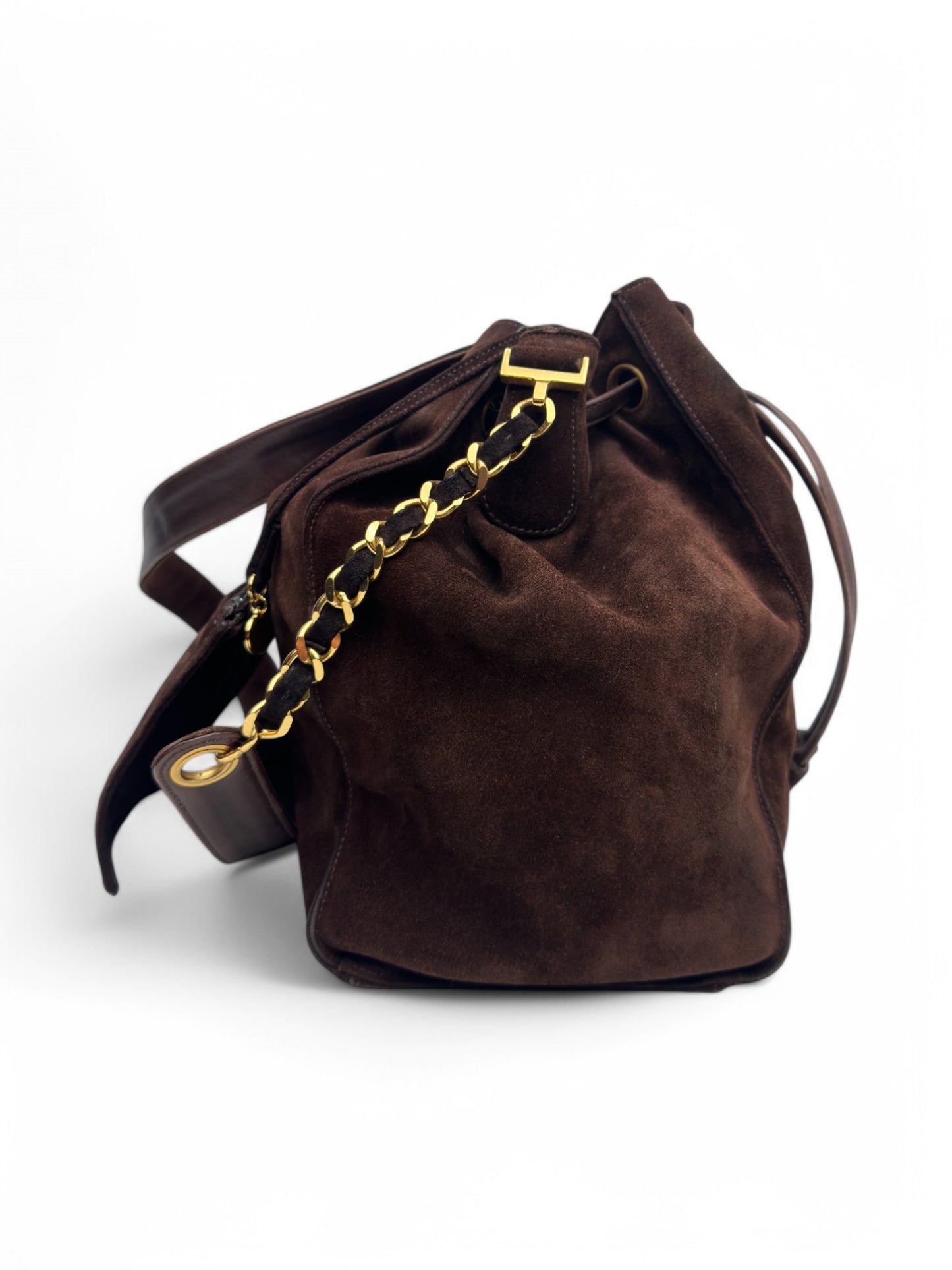 Chanel Suede Bucket