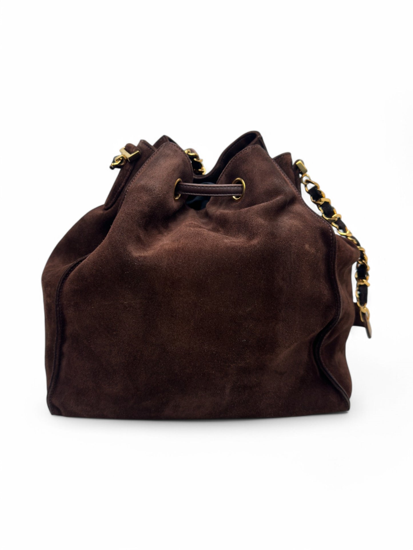 Chanel Suede Bucket