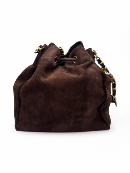 Chanel Suede Bucket