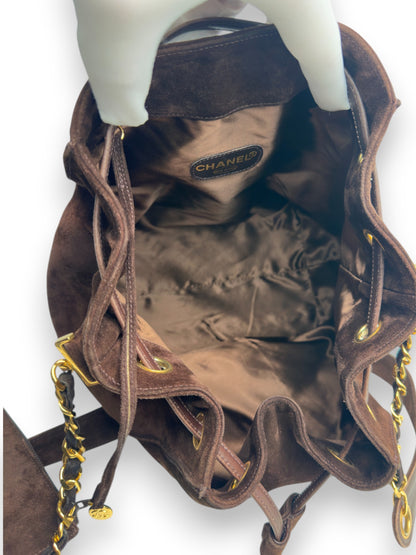 Chanel Suede Bucket