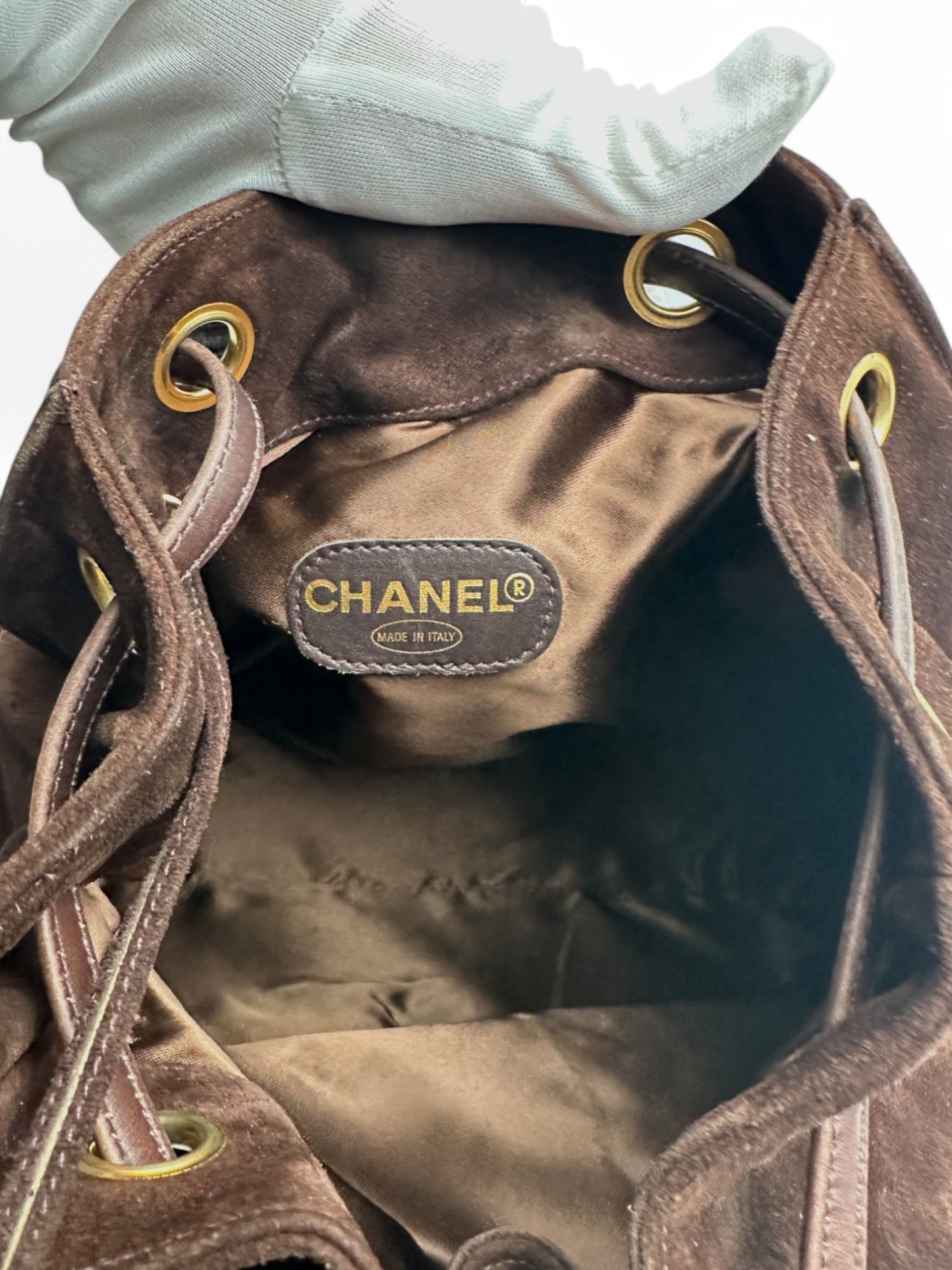 Chanel Suede Bucket