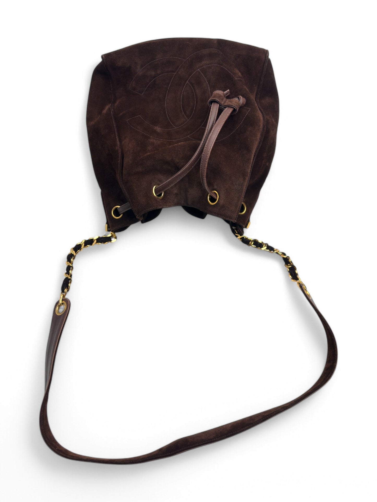 Chanel Suede Bucket